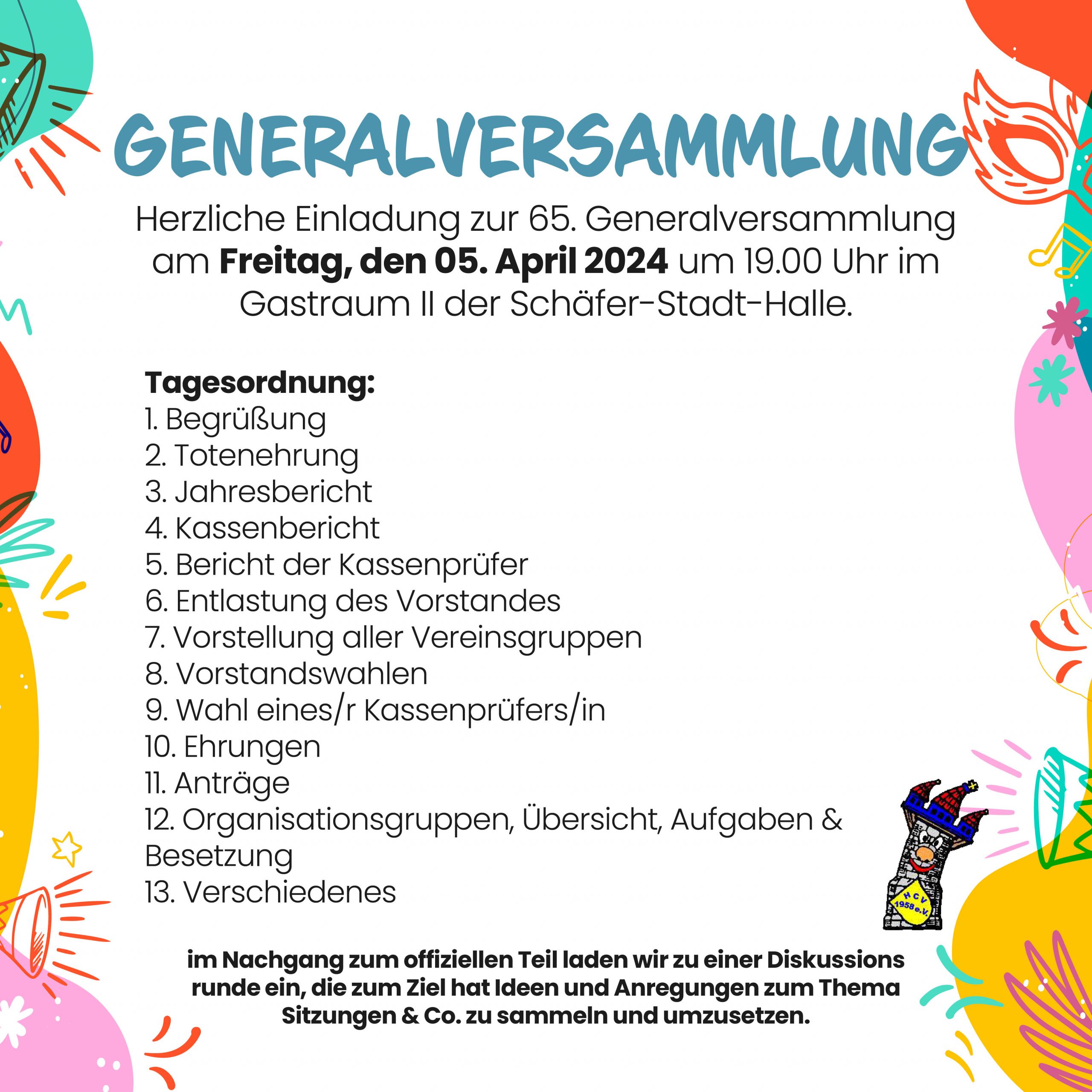 Read more about the article Generalversammlung 2024